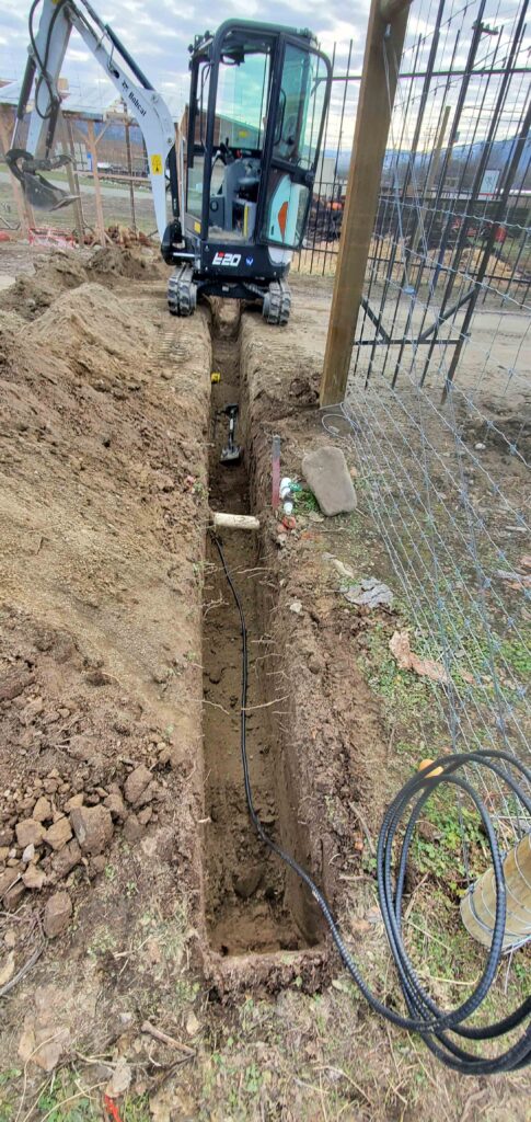 Barnay Contracting - Barcon - Trenching and Backfilling